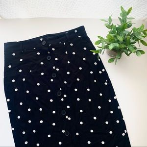 Polka Dot Maxi Skirt ✨